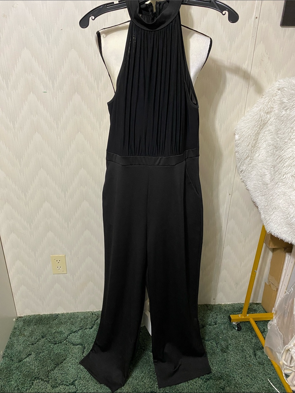 Elegant Black Halter Jumpsuit for Women